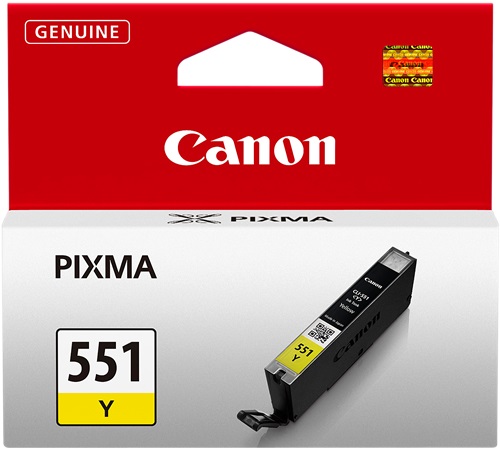 [IO-4608003] Cartuccia CANON originale  6511B001, CLI-551Y