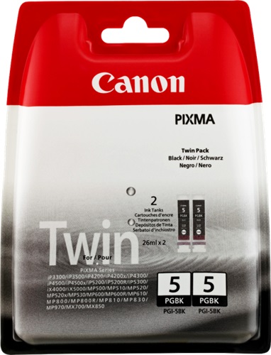 [IO-4608040] Cartuccia CANON originale  0628B030, PGI-5BK