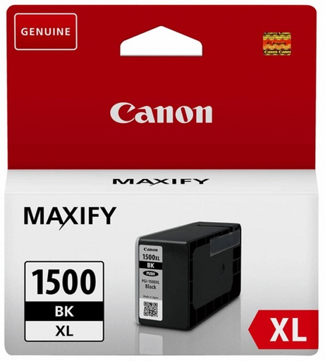 [IO-4609663] Cartuccia CANON originale  9182B001, PGI-1500XLBK