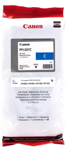[IO-4603313] Cartuccia CANON originale  8790B001, PFI-207C
