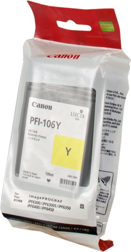 [IO-4603748] Cartuccia CANON originale  6624B001, PFI-106Y
