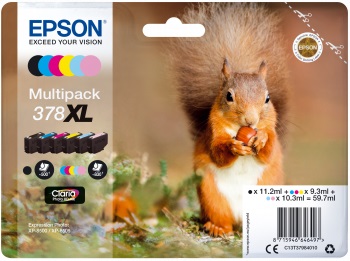 [IO-4604213] Cartuccia EPSON originale  378XL, C13T37984010