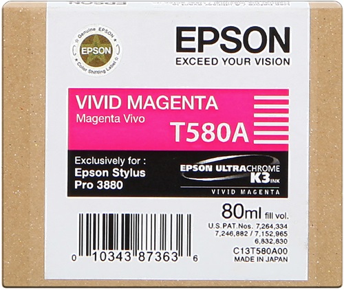 [IO-4602985] Cartuccia EPSON originale  C13T580A00, T580A