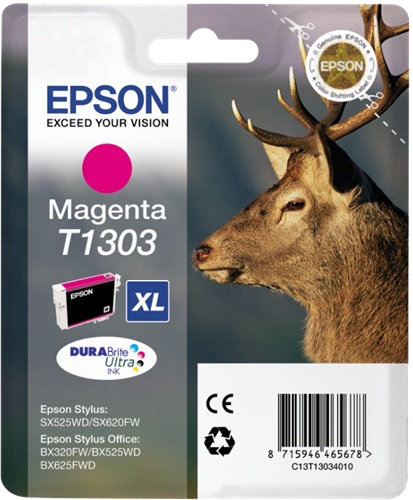 [IO-4607160] Cartuccia EPSON originale  C13T13034010, C13T13034012, T1303