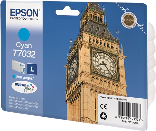 [IO-4607489] Cartuccia EPSON originale  C13T70324010, T7032