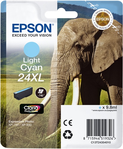 [IO-4607815] Cartuccia EPSON originale  24XL, C13T24354010, C13T24354012