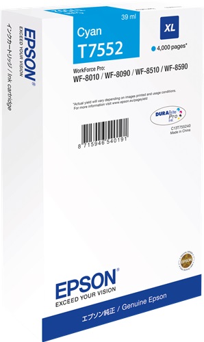 [IO-4608346] Cartuccia EPSON originale  C13T755240, T7552