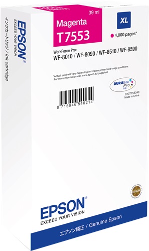 [IO-4608347] Cartuccia EPSON originale  C13T755340, T7553