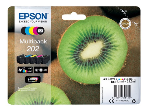 [IO-4604391] Cartuccia EPSON originale  202, C13T02E74010