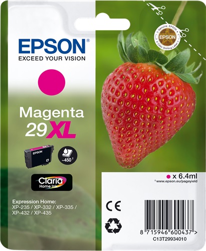 [IO-4608844] Cartuccia EPSON originale  29XL, C13T29934010, C13T29934012