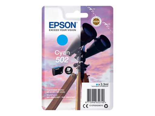 [IO-4605597] Cartuccia EPSON originale  502, C13T02V24010