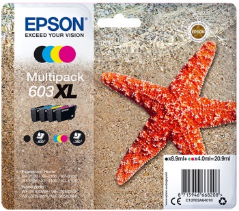 [IO-4604951] Cartuccia EPSON originale  603XL, C13T03A64010