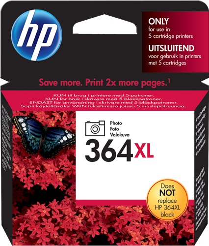 [IO-4606556] Cartuccia HP originale  364XL, CB322E, CB322EE