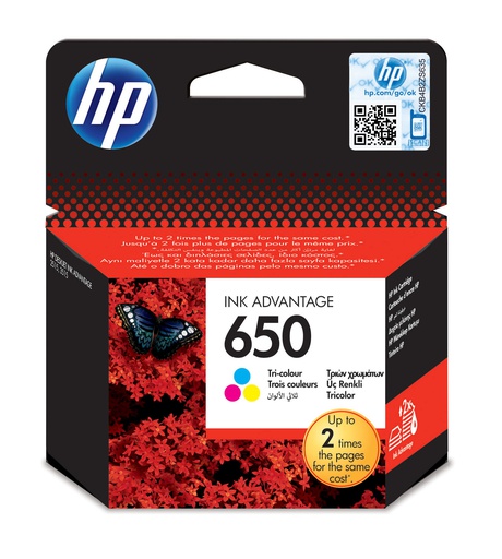 [IO-4608902] Cartuccia HP originale  650, CZ102A