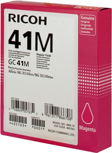 [IO-4609336] Cartuccia RICOH originale  405763, GC-41M