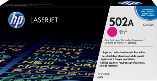 [TO-4602446] Toner Laser Originale HP  502A, Q6473A