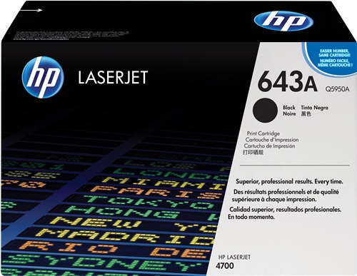 [TO-4602451] Toner Laser Originale HP  643A, Q5950A