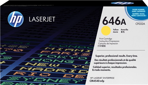 [TO-4609230] Toner Laser Originale HP  646A, CF032A