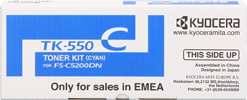 [TO-4606648] Toner Laser Originale KYOCERA - MITA  1T02HMCEU0, TK-550C