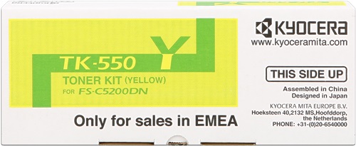 [TO-4606650] Toner Laser Originale KYOCERA - MITA  1T02HMAEU0, TK-550Y