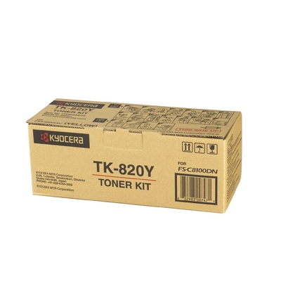 [TO-4607064] Toner Laser Originale KYOCERA - MITA  1T02HPAEU0, TK-820Y
