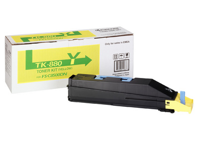 [TO-4609138] Toner Laser Originale KYOCERA - MITA  1T02KAANL0, TK-880Y