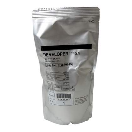 [1460049] Cartuccia Developer Originale GESTETNER, NASHUATEC, REX ROTARY, RICOH, INFOTEC, LANIER  89040062, B064-9640, B064-9645, K140, Type 2075/2, Type 24