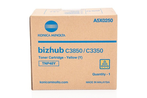 [1250495] Toner originale MINOLTA  A5X0250, TNP48Y