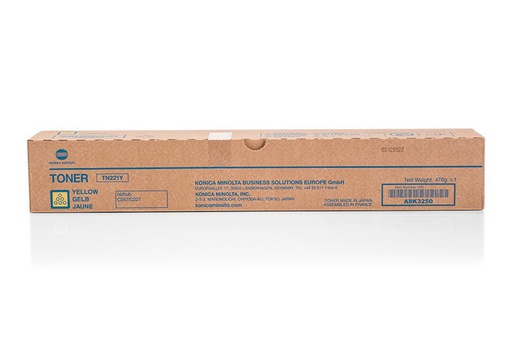 [1250592] Toner originale MINOLTA  A8K3250, TN221Y