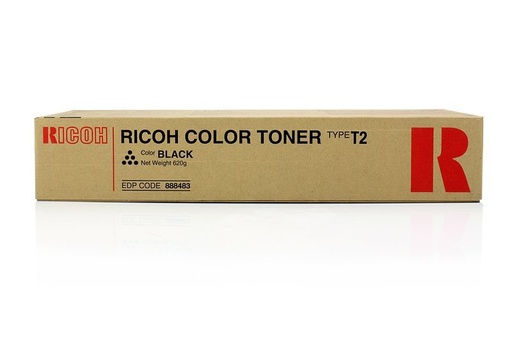 [1460174] Toner originale RICOH, GESTETNER, NASHUATEC, REX ROTARY, INFOTEC  888483, 888499, 89040148, DT432BLK, K178, Type T2