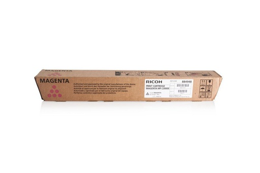 [4602240] Toner originale RICOH, INFOTEC, GESTETNER, NASHUATEC, REX ROTARY  842032, 884948, 884952, 888642, 888674, 89040204, DT300MGT, K198/M, Type C3000E magenta